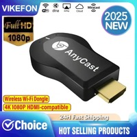 1080P 4K HDMI-compatible TV Stick M2 Plus Wireless WiFi Display TV Dongle Receiver for DLNA Airplay Miracast for AnyCast for IOS