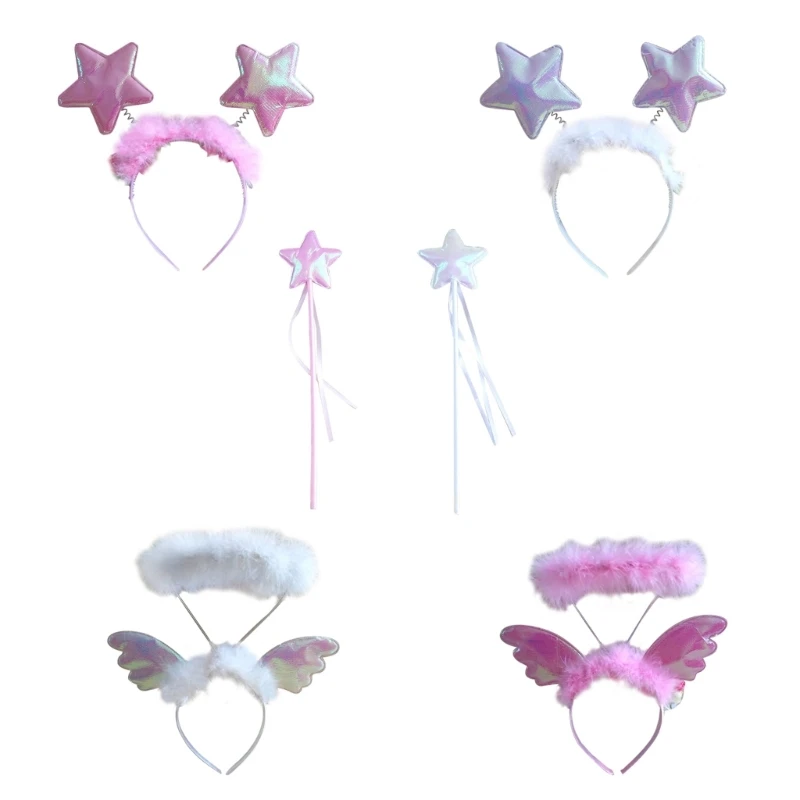 

Unique Angel Headband Stand out with this Eye Catching Accessory