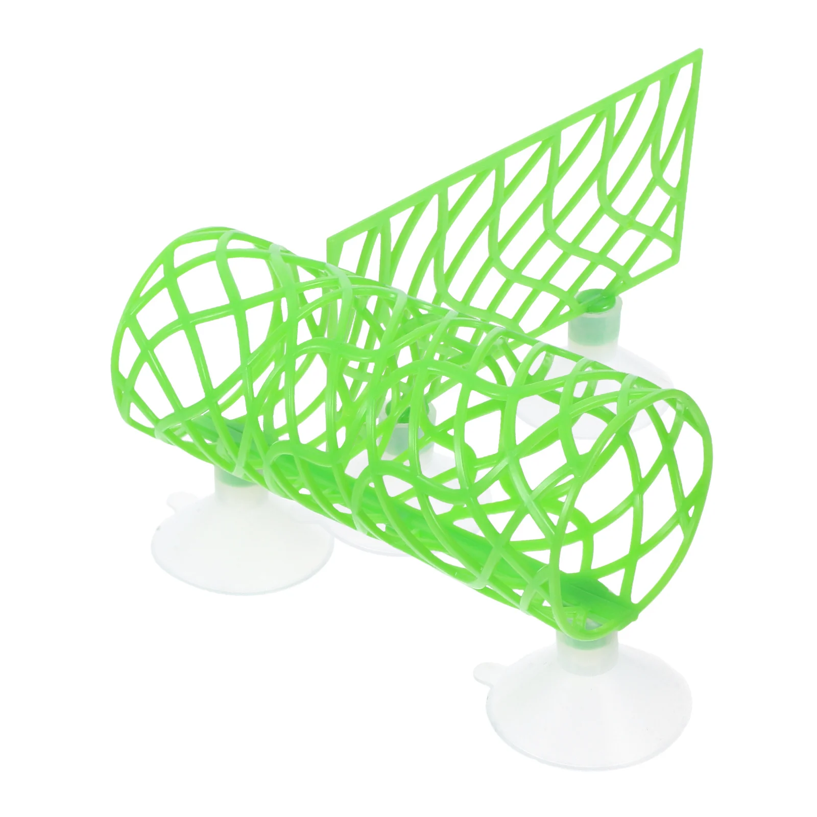 

Fish Tank Decor Betta Tunnel Hideaway Aquarium Ornaments Bed Unique Design Multifunctional ABS Material Easy Installation