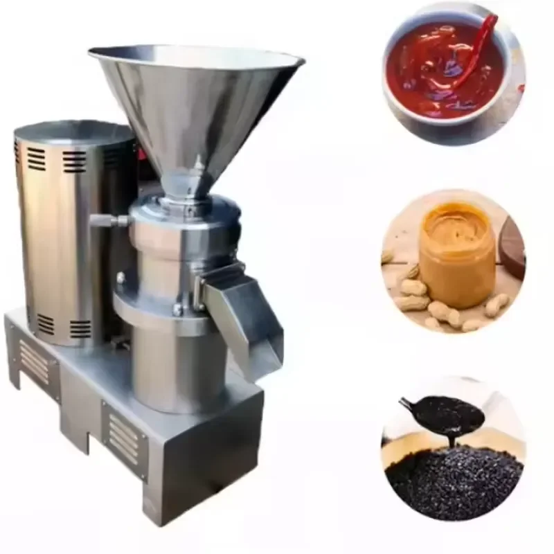 for Hede Direct Sales Nut Grinding Combination Almond Sesame Hazelnut Butter Peanut Butter Colloid Mill