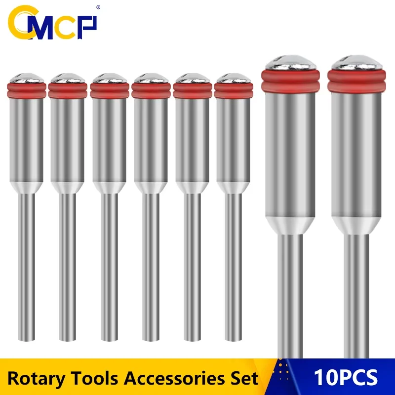 

CMCP 10Pcs Dremel Accessories 2.35/3mm Miniature Clamping Connecting Lever Polishing Wheel Mandrel Cutting Wheel Holder Shank