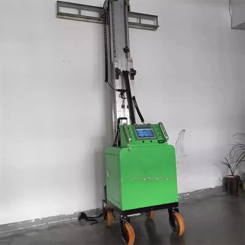 Mortar smoothing robot table building indoor wall smoothing machine 4 meters decoration wall smoothing machine
