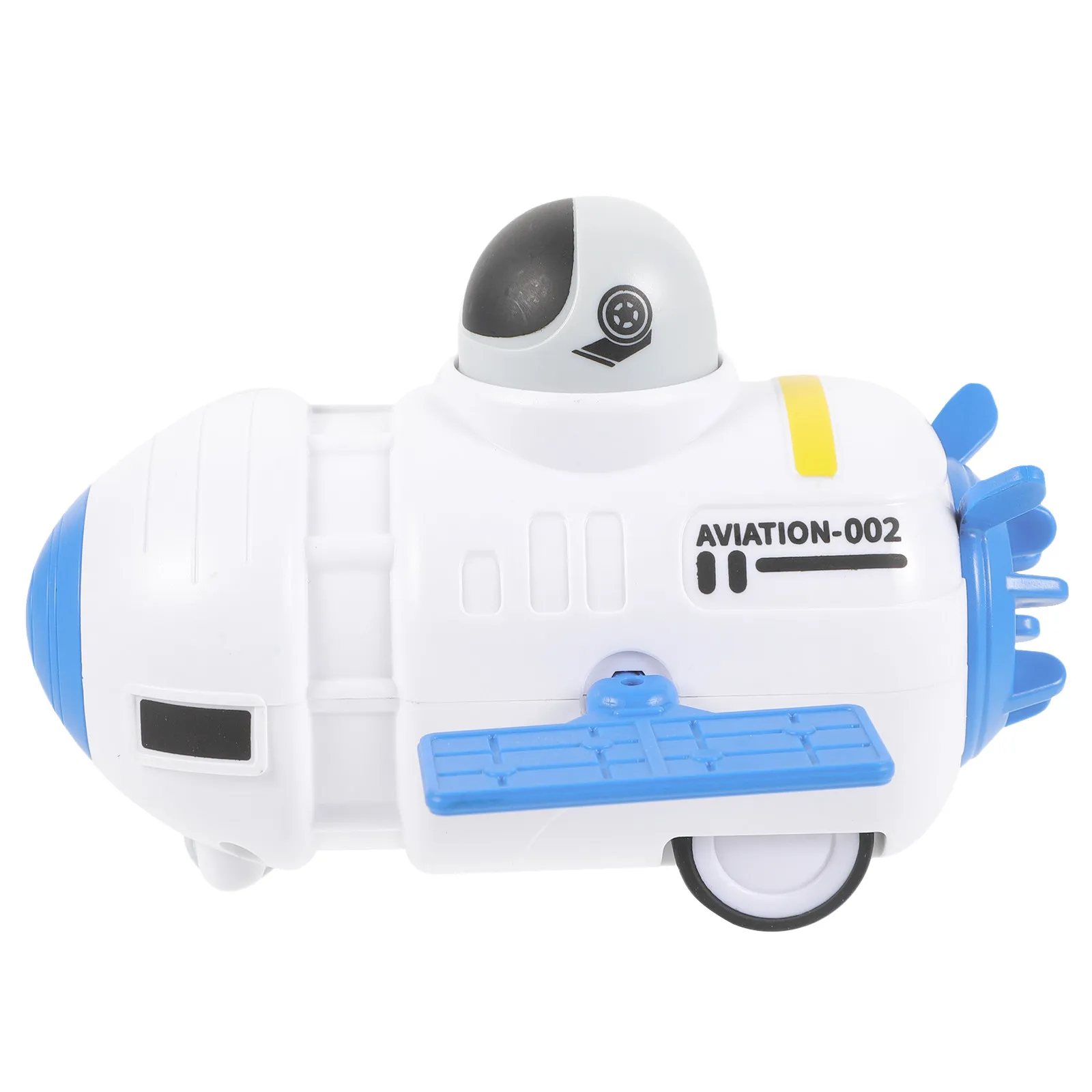 

Press Space Aircraft Push Button Kids Fun Play Pretend Play Rocket Astronaut Desktop Decor Space Aircraft Toy