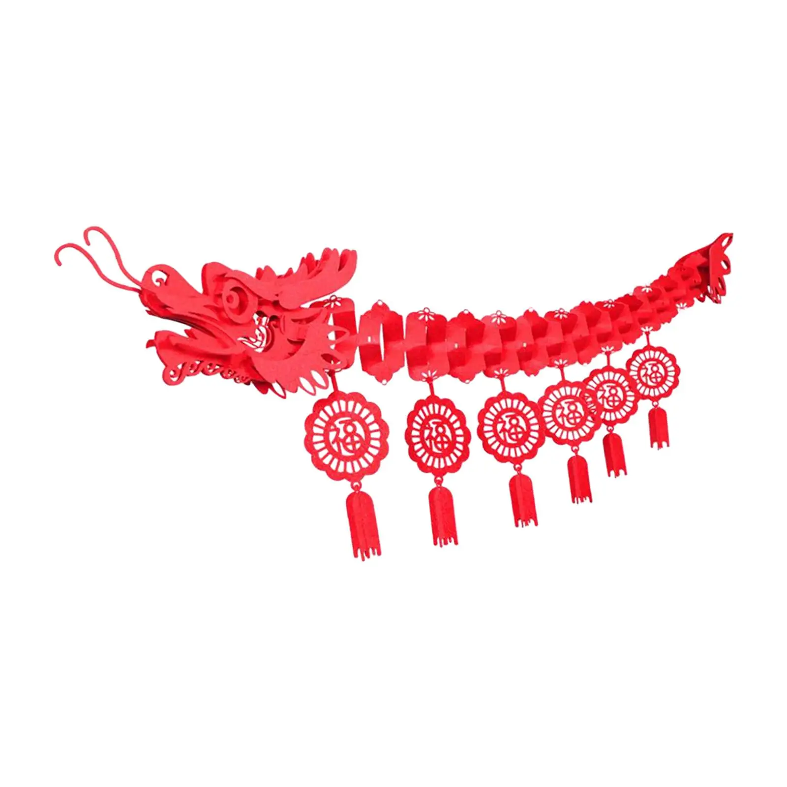 

Китайский Новый год Дракон Потолочные ворота Украшение для домашнего декора вечеринки Прочный