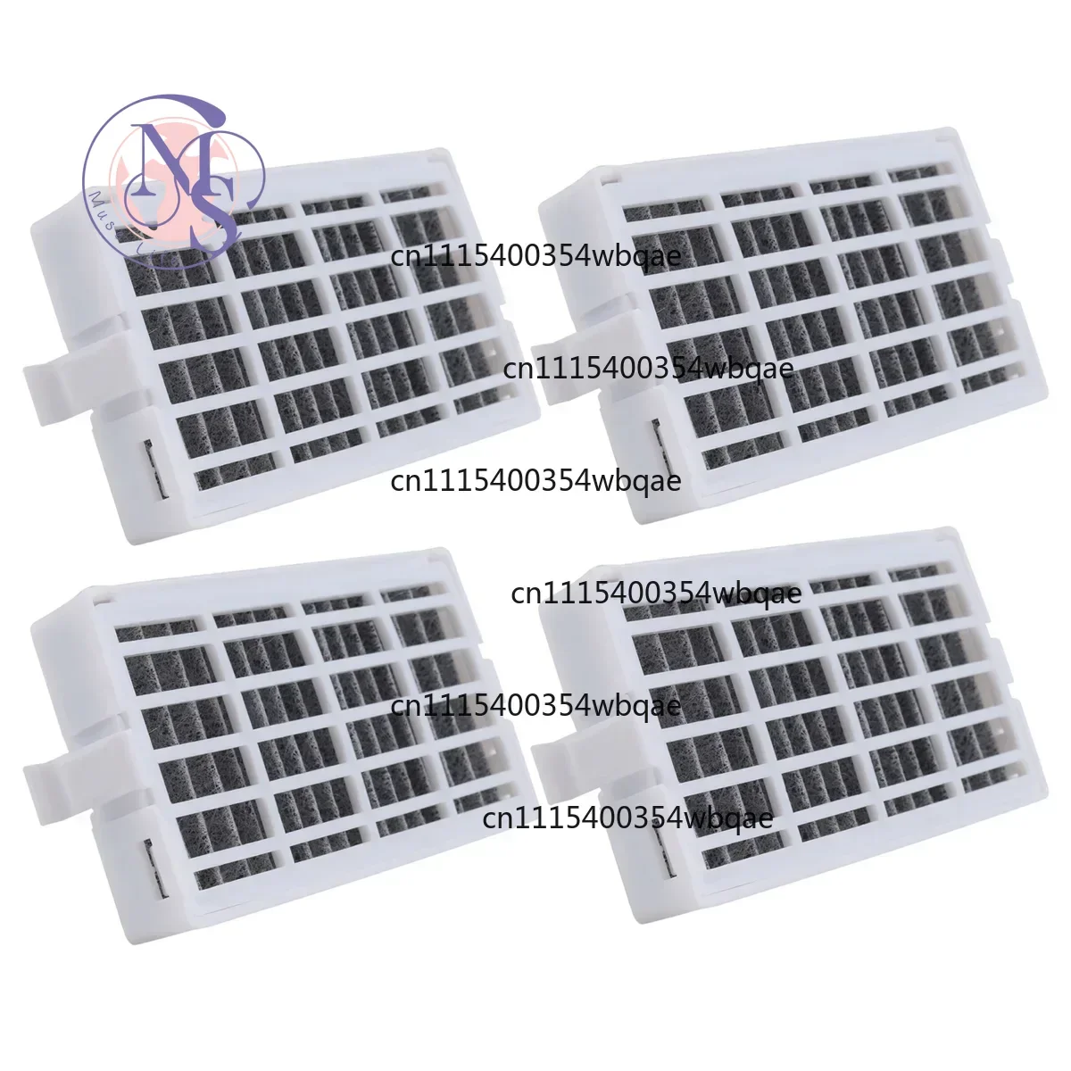 ZOCI-FOR- A65T 4Pcs Refrigerator Air Filter Replacement Part W10311524 AIR1, Fresh Flow Fridge Accessory