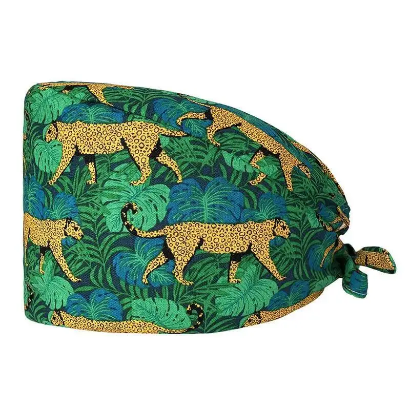 

Printed ICU Nurse Women S Pure Cotton Surgical With Sweatband And Toe Cap