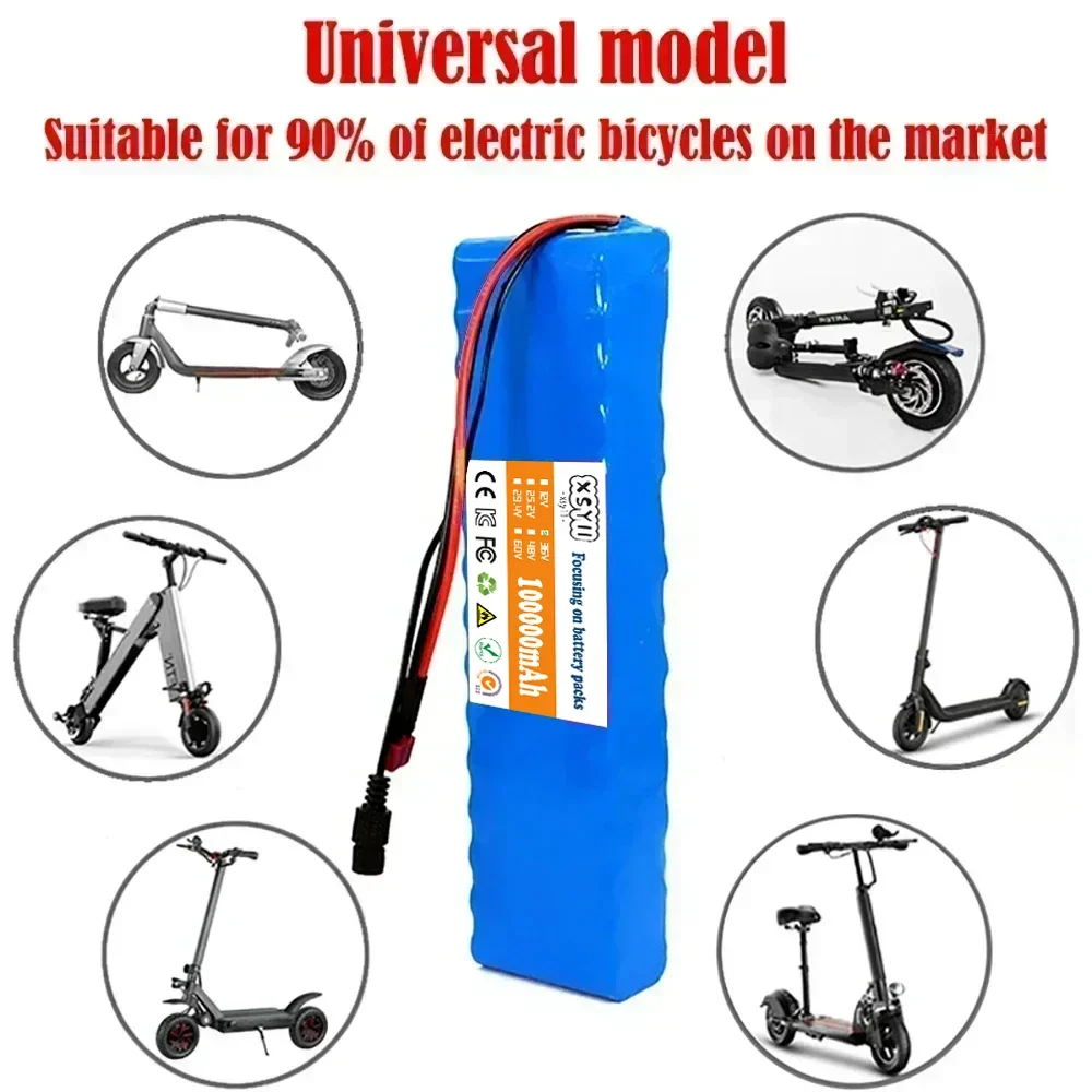 2024 Upgrade 36V 100000mAh 10S3P 36v Electric Scooter Battery Pack 36v Battery Scooter 18650 Lithium M365 Electric Scooter