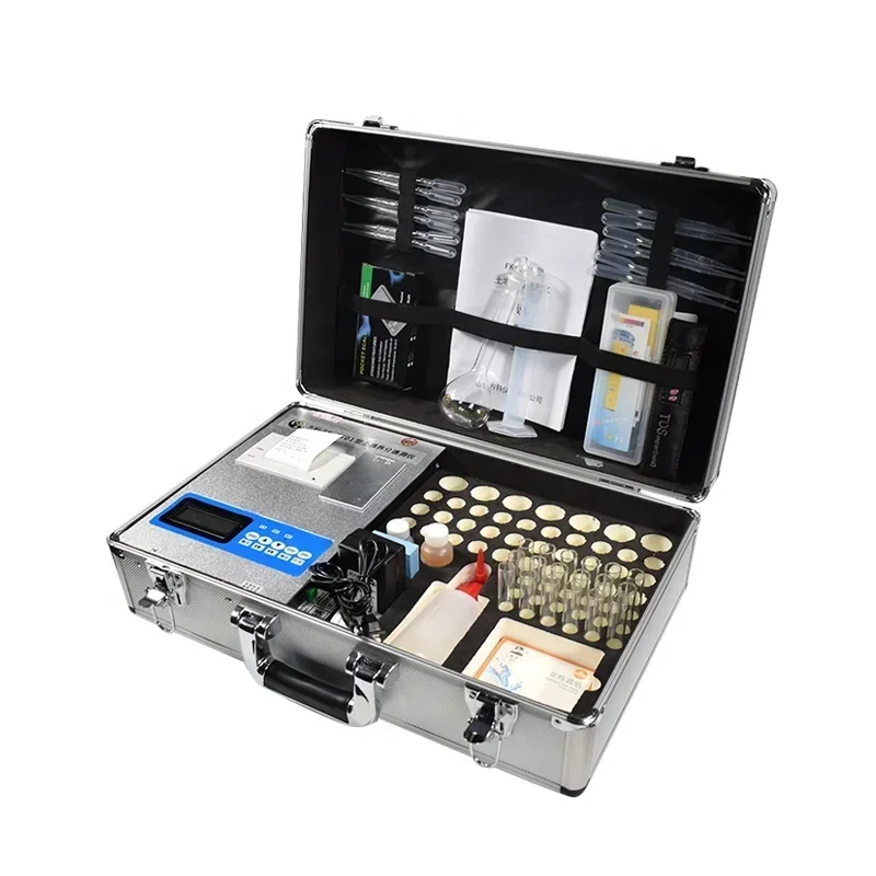 

Soil Nitrogen, Phosphorus, Potassium, Organic Matter, pH and Salinity Tester