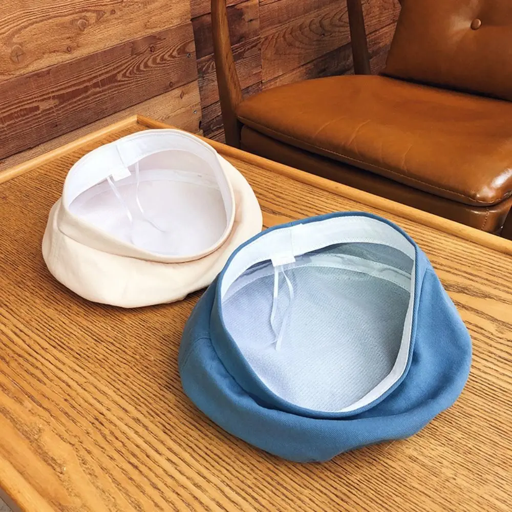 Fashion Cotton Beret Hats Retro Solid Color Girl Berets British Painter Hat Women Girl