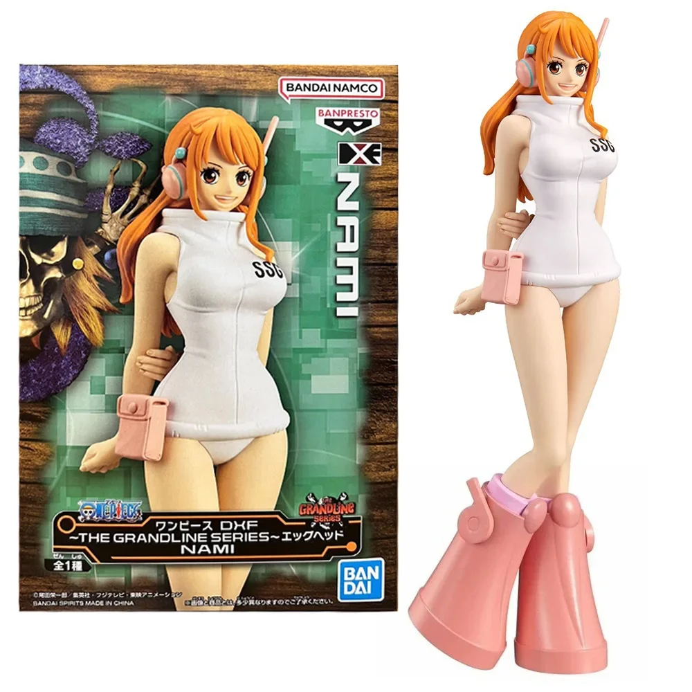 Anime One Piece Nami Figure THE GRANDLINE SERIES Future Island Egghead Chapter Series Toy Luffy Model Toy Gift Aciton Figure PVC
