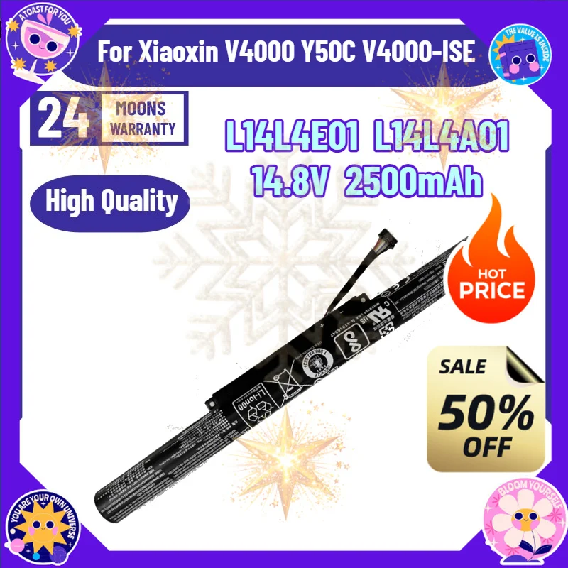 SWZY L14L4E01 L14L4A01  for Lenovo IdeaPad 500-15ISK 500-15ACZ Z41 Z51 Z41-70 Z51-70 for Xiaoxin V4000 Y50C V4000-ISE