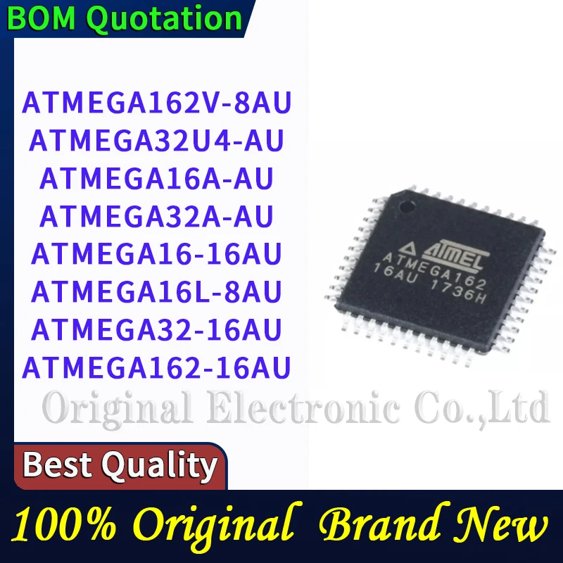 ATMEGA162V-8AU ATMEGA32U4-AU ATMEGA16A-AU ATMEGA32A-AU ATMEGA16-16AU ATMEGA16L-8AU ATMEGA32-16AU ATMEGA162-16AU PC shell