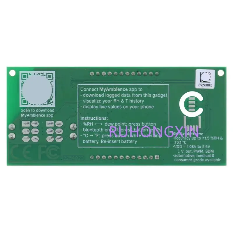 SHT4X Smart Gadget SHT4x sensor de temperatura de incubación de alta precisión Sensirion