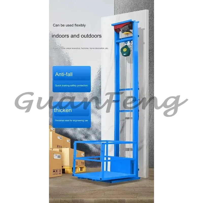 Lift platform 500kg aluminum alloy building drywall flat lift
