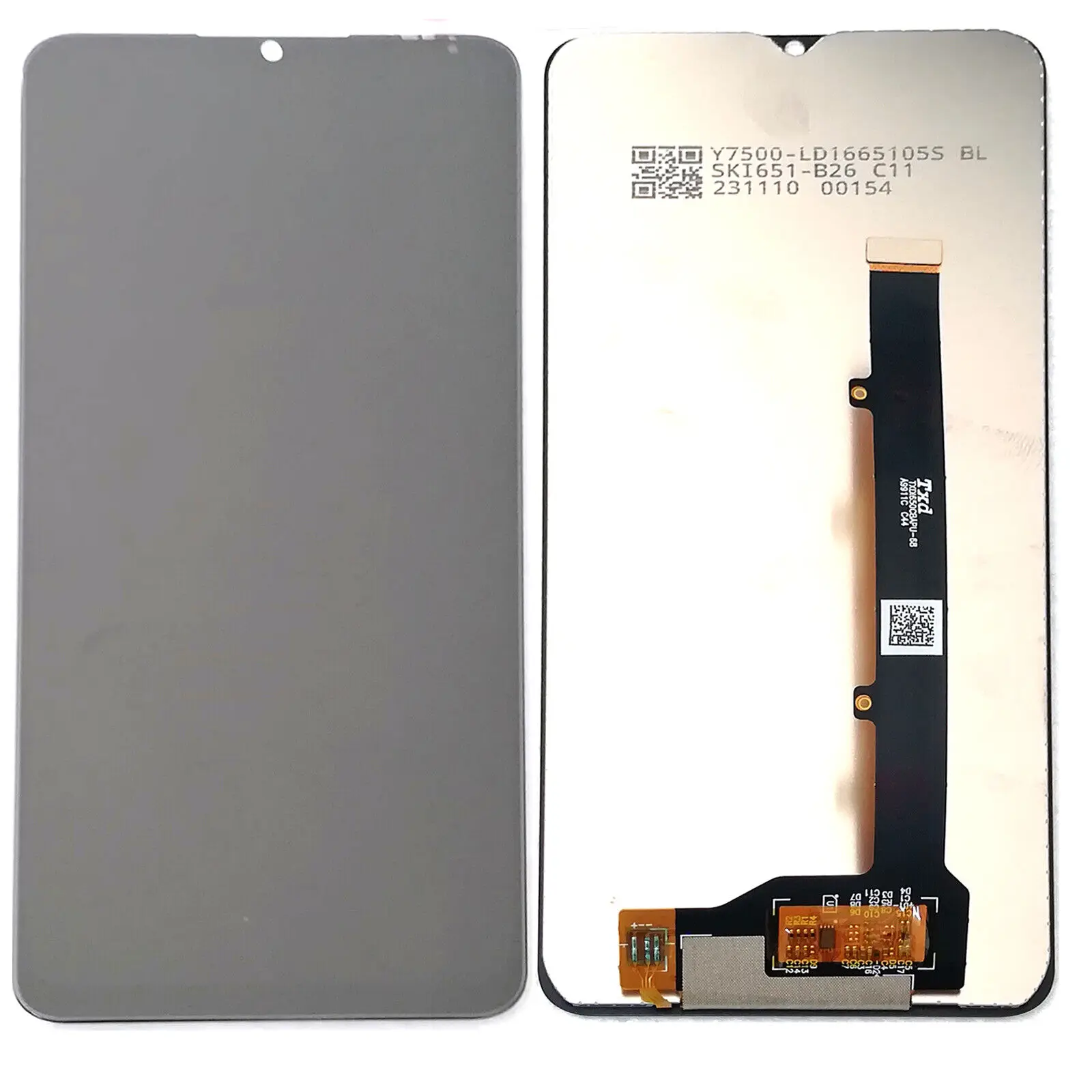 

For ZTE A53 PRO LCD Display Touch Screen Digitizer With Tools & 3M