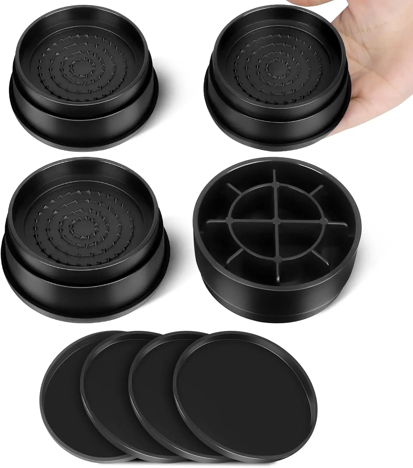 

Bed Riser/Furniture Lift Bed/Bed risers/Furniture Lifter/Table risers/Frame Risers Create Under Bed Storage Heavy Duty for Furni