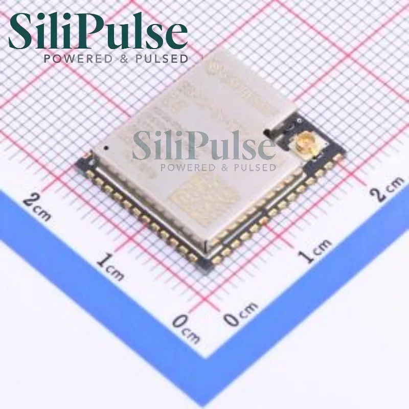 (1/5pcs) ESP32-S3-WROOM-1U-N8R8 SMD,18x19.2mm 100% Original In Stock SMD module, ESP32-S3R8 with 8 MB Octal PSRAM die inside, 8