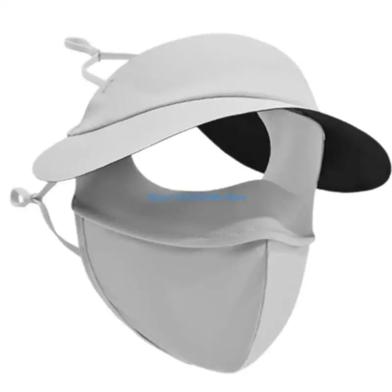 غطاء وجه نسائي 400A للأنشطة الخارجية لركوب الدراجات والتزلج يوفر حماية ممتازة من الشمس والرياح #4