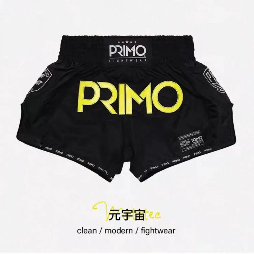 Professional Original Embroidered Sports Boxing Muay Thai Boxing Shorts Authentic Thailand Import Fighting Sports Gear Unisex