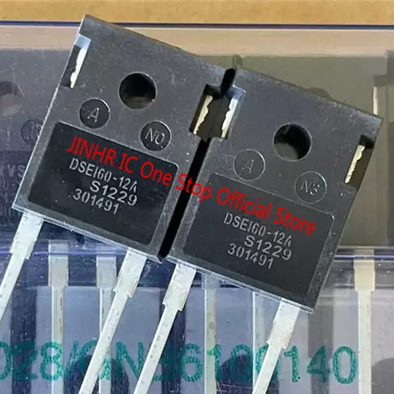 New 2PCS DSEI60-12A DSEI60-12, Fast Recovery Epitaxial Diode