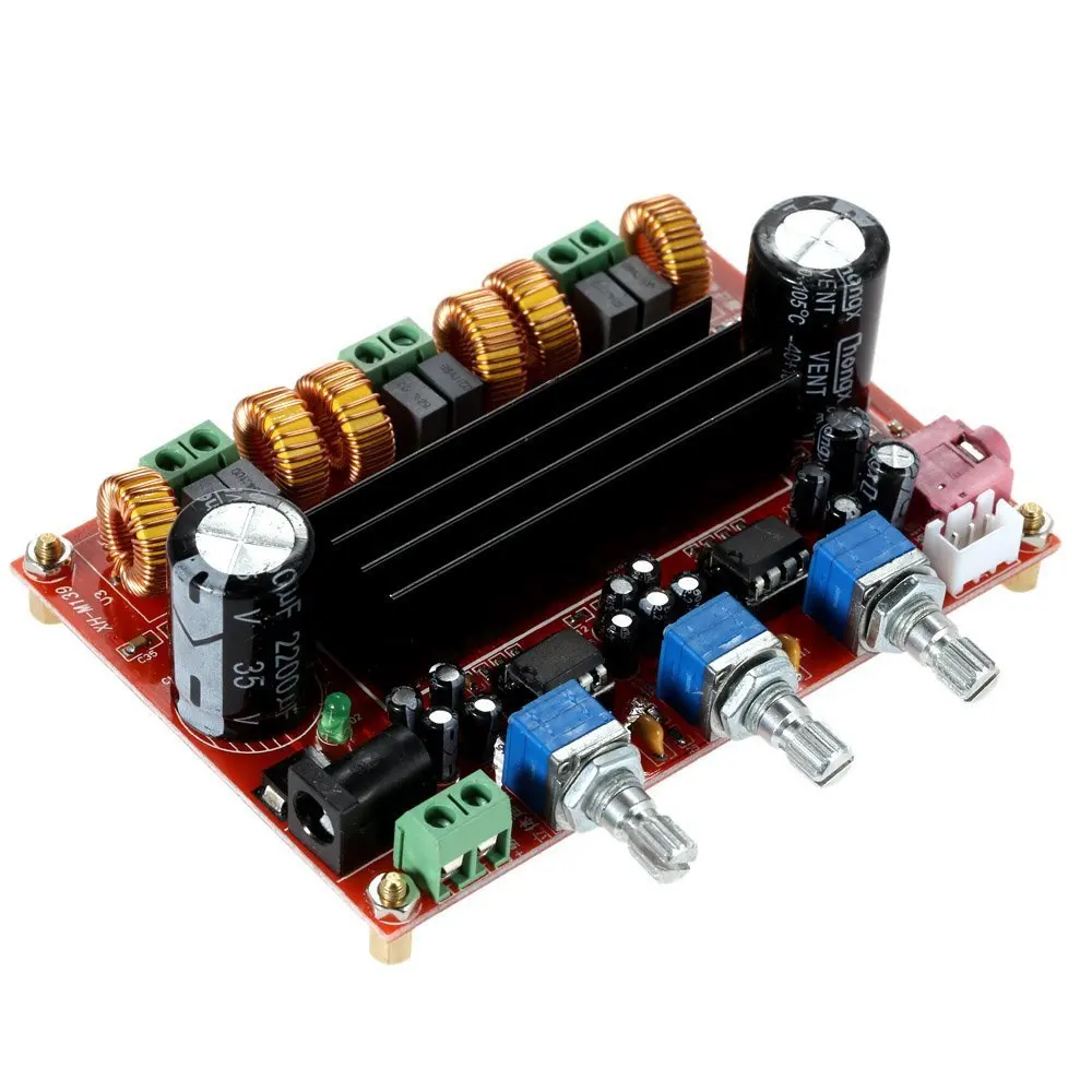 

TPA3116D2 2.1 Channel 2 x 50W +100W Digital Subwoofer Power Amplifier Board