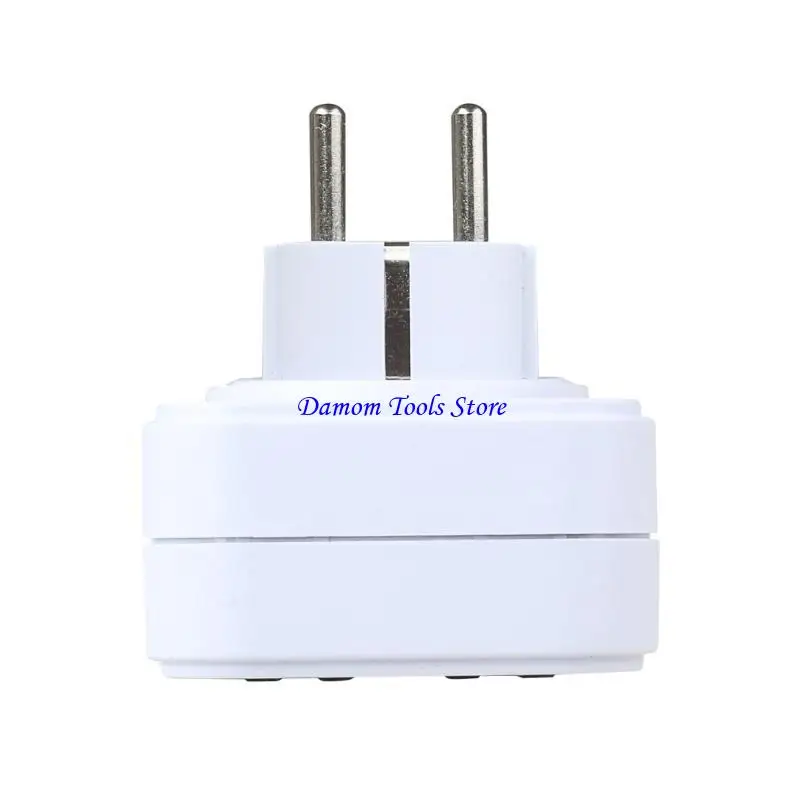 57BE Plugs in Power Usage Monitors Save Money Power Meter Port  Electricity Consumption Meter Electrical Device Power Meter