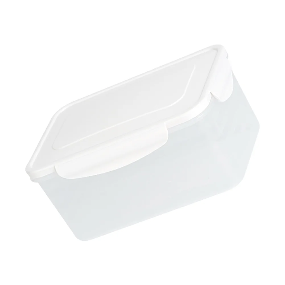 

Food Storage Box 4-Grid Design With Lid For Refrigerator Crisper Fresh Keeping Fruit Vegetable Organizer Container