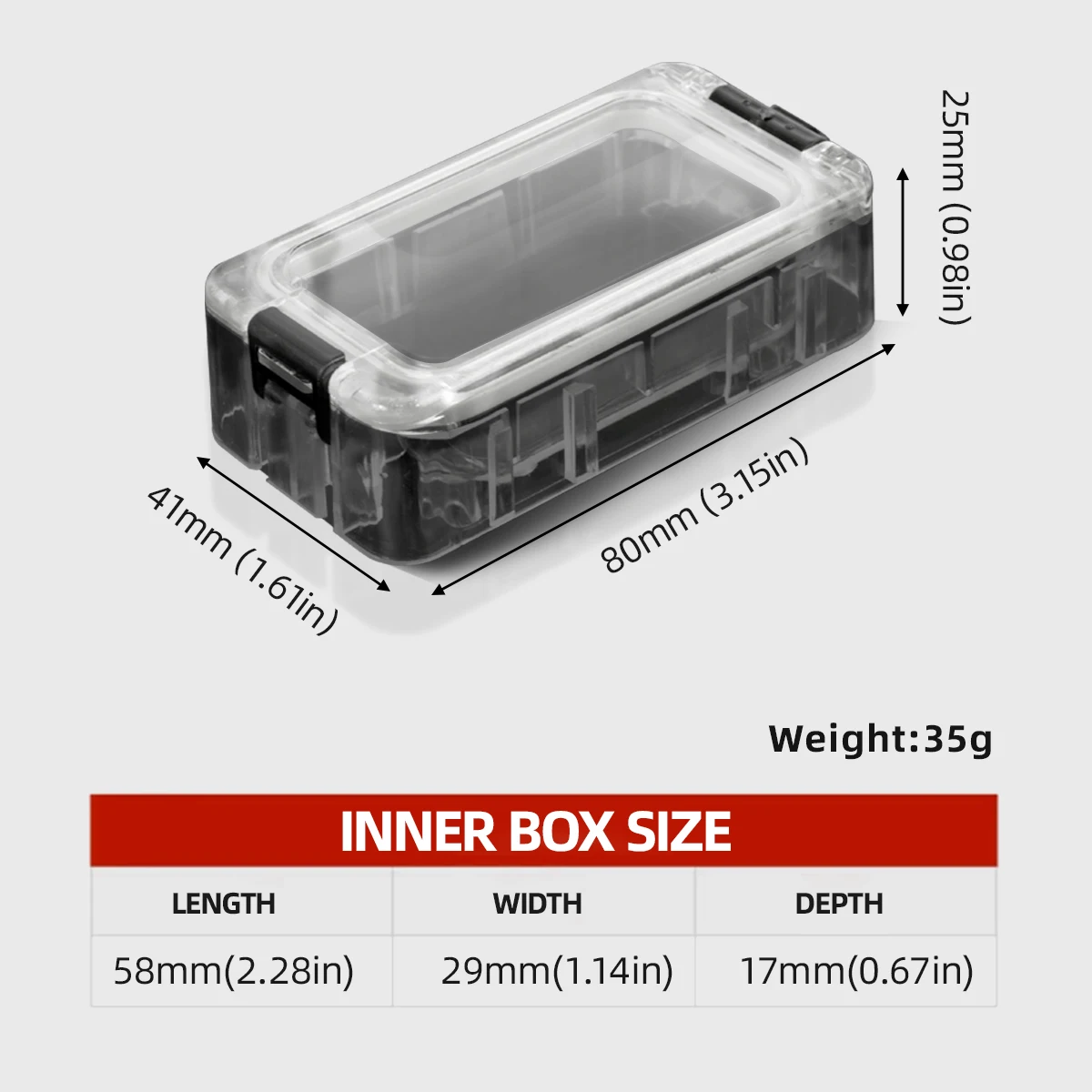 ZYZHE 2/4Pcs Fishing Tackle Storage Box Assembled and Disassembled Magnetic Absorption Fishing Hook Accessories Fishing Gear Box