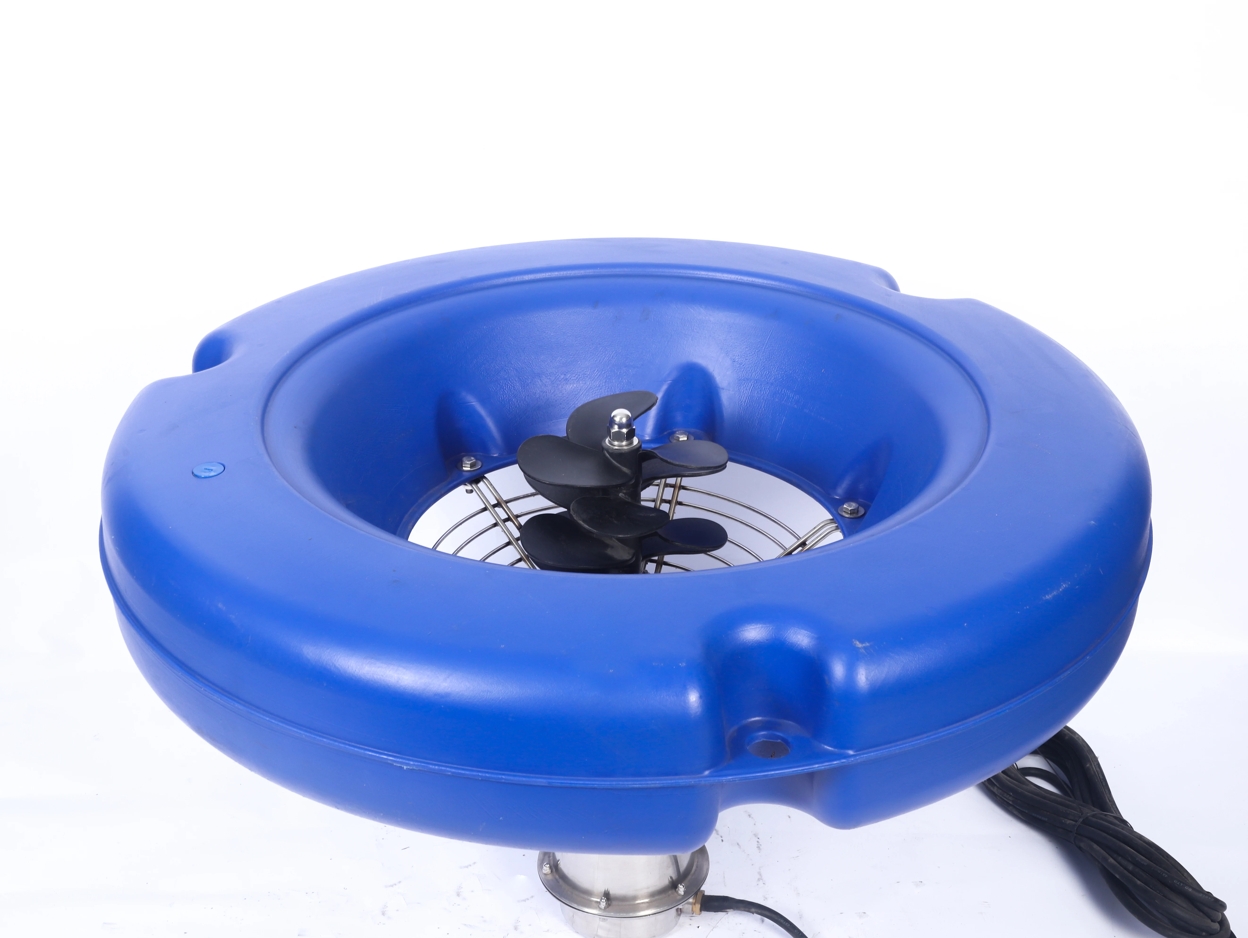1.5KW 2HP Fish Shrimp Farming Pump Push Flow Live Water Stainless Steel Impeller Surge Aerator Outdoor Pond Air Aerator