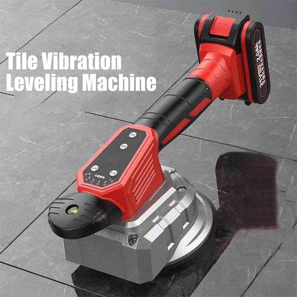 Tile Tiling Machine 8 Gears High Loading Capacity Wall Floor Tile Laying Vibrating Tool For Makita/Dewalt/Milwaukee 18V Battery