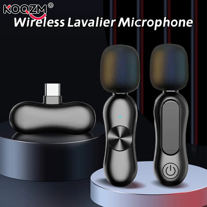 تتدفق بحرية مع ميكروفون Lavalier اللاسلكي المحمول الذي يعمل على YouTube وFacebook. #1