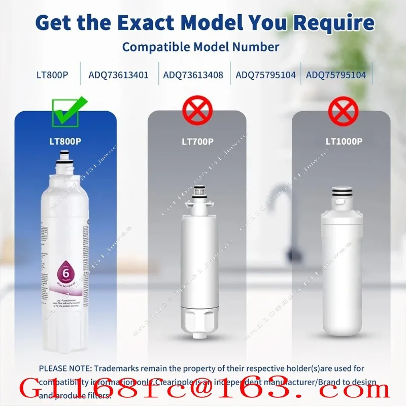 High Quality Professional LT800P Refrigerator Water Filter