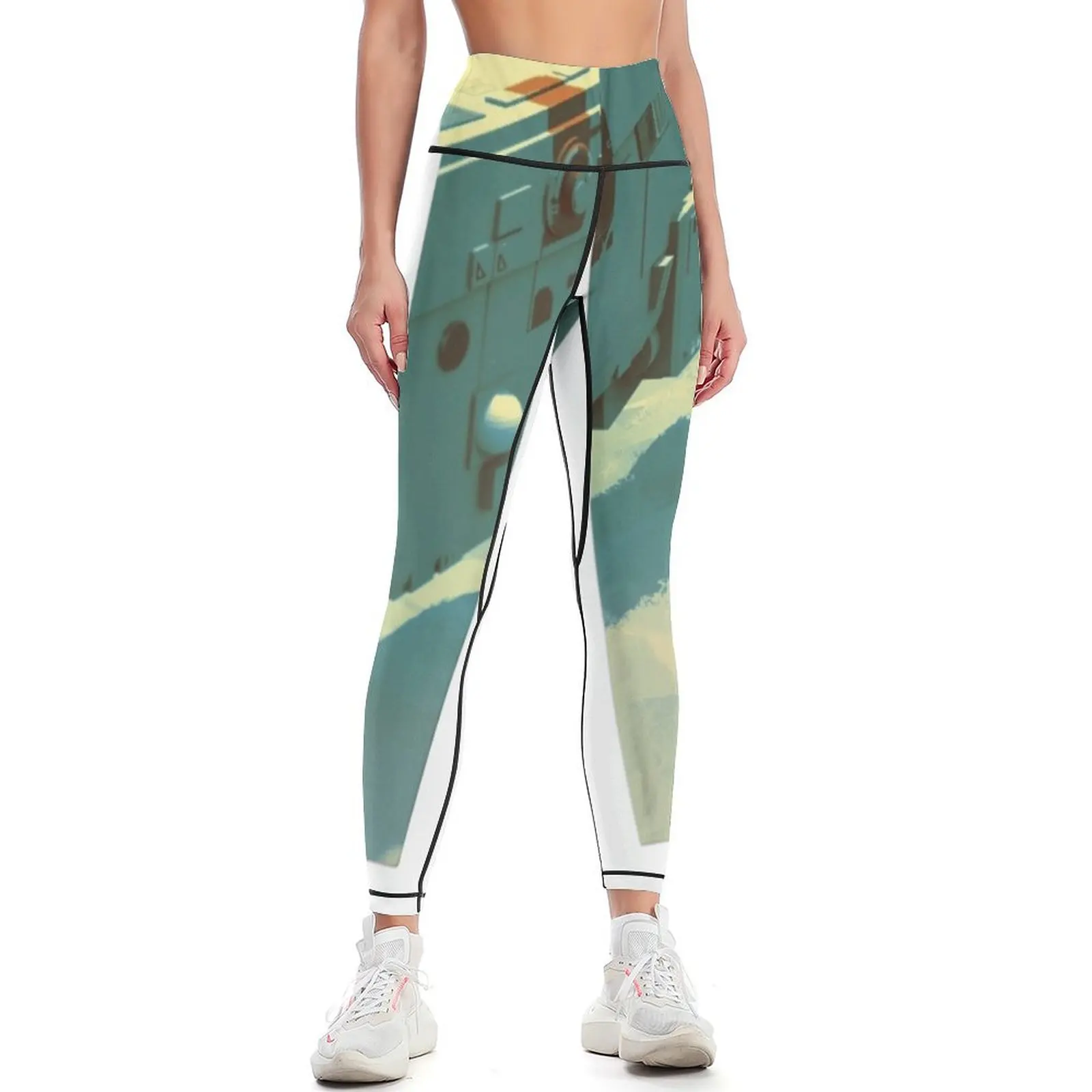 Arctic Leggings Jogger pants Sweatpants Women's high waist Womens Leggings