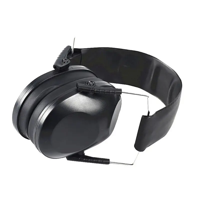 【HOME TOOLS】Corejeras con cancelación de ruido 4X para niños y adultos: orejeras inalámbricas y ajustables para protección auditiva en el lugar de trabajo, color negro