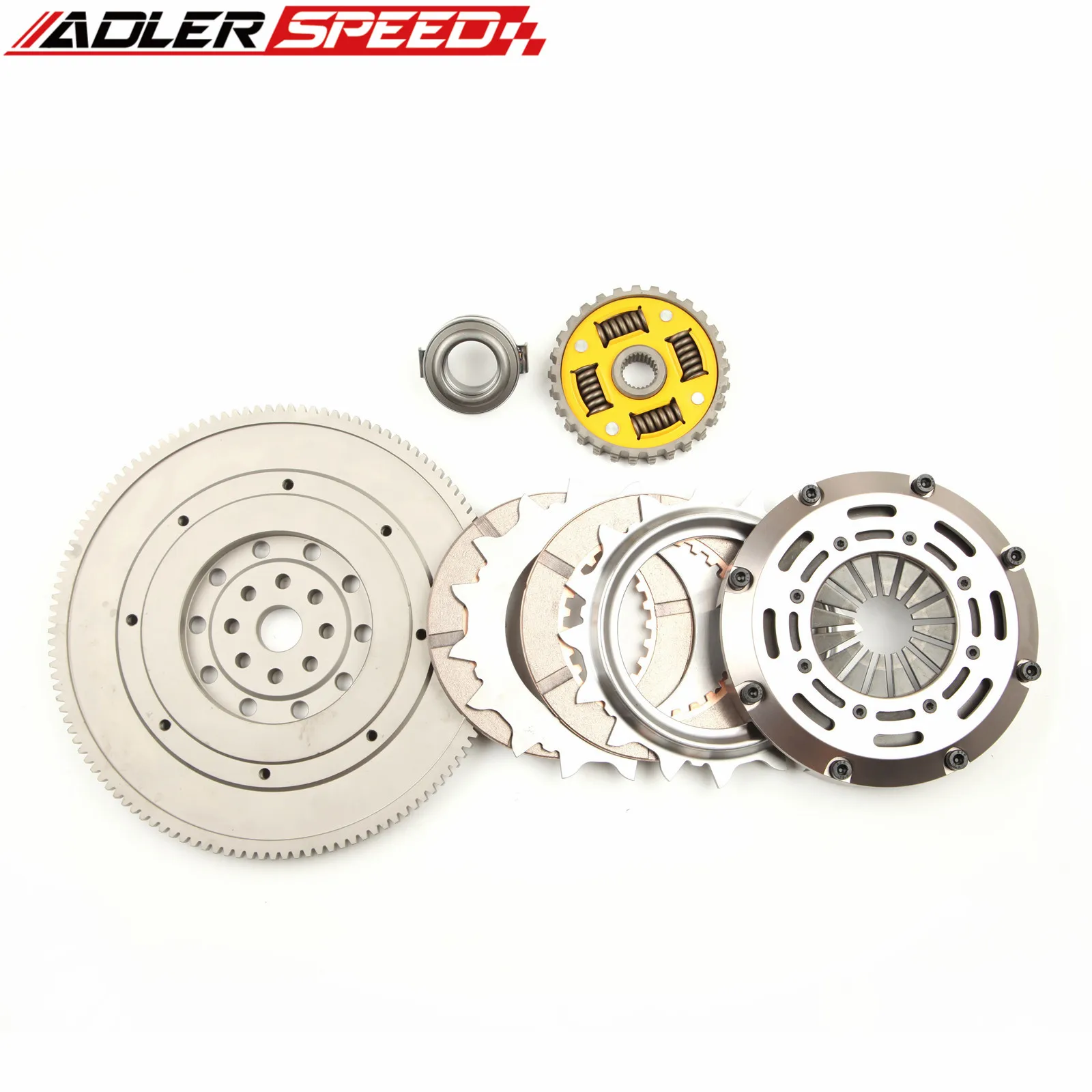 

ADLERSPEED Sprung Clutch Twin Disc Kit for 16-17 Subaru Crosstrek ,13-15 Subaru XV Crosstrek 2.0