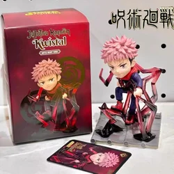 Mighty Jaxx Kwistal Jujutsu Kaisen Battle Ready Series Itadori Yuji Kugisaki Nobara Fushiguro Megumi Nanami Kento Anime Figure