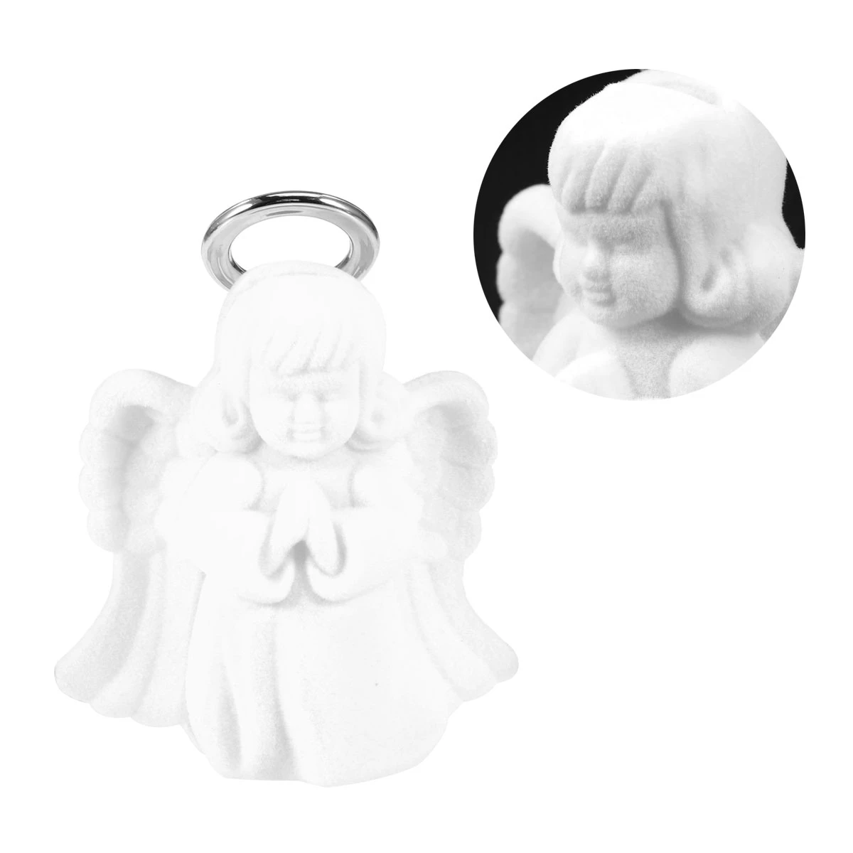 

Флокированная шкатулка для драгоценностей, подарочный органайзер для хранения ожерелий, браслетов, часов, серег, кулон, брошь, заколка для волос, украшение для дисплея