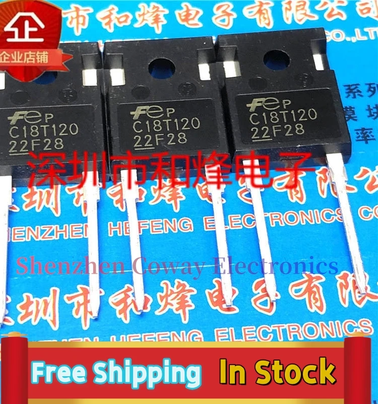 10 UDS-30 Uds C18T120 18A1200V TO-247 en existencia