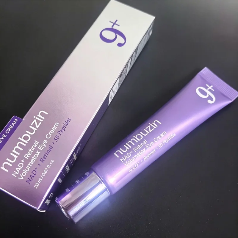 Numbuzin No.9 NAD+ Early 20s Anti-Aging Set - NAD+ BIO Lifting-sil Essence, Retinal Volumetox Eye Cream, for hydrate, moisturize