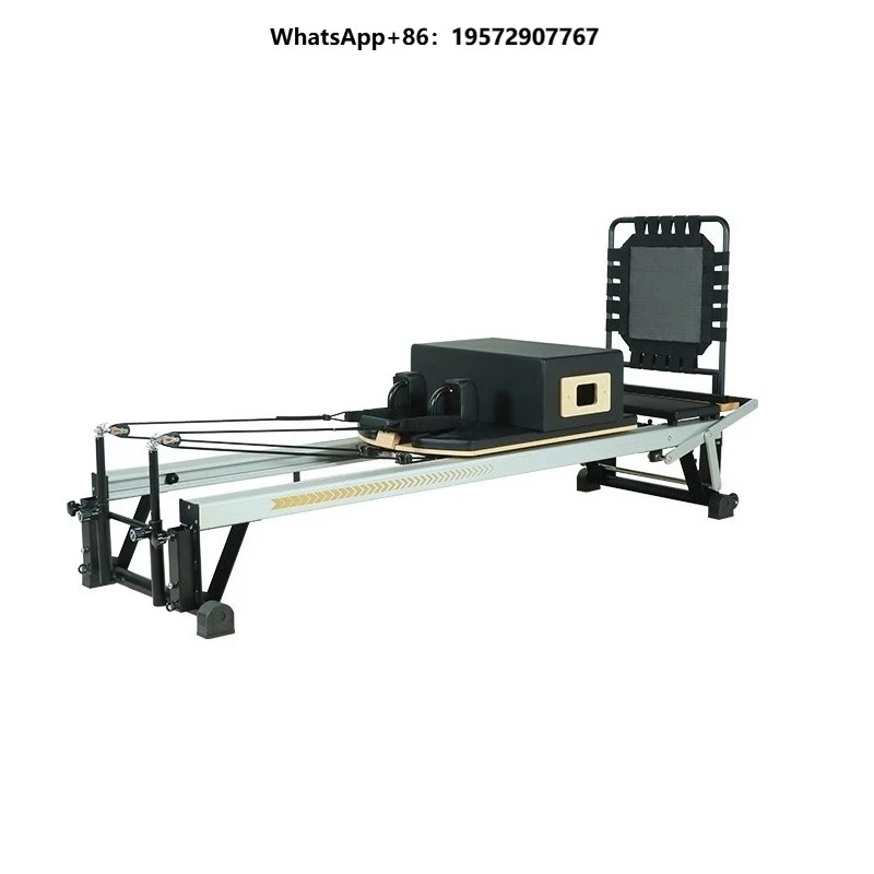 Commercial Pilates Reformer Pilates Core Bed Foldable with Wheels Professionnel with Box and Jump Board for Studio
