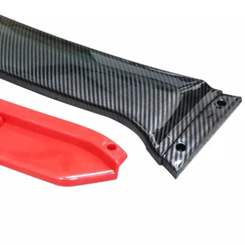 جديد العالمي اكسسوارات السيارات سيارة الجبهة حافة مصد السيارة طقم الجسم المفسد الفاصل الناشر الألياف الفاصل ABS البلاستيك