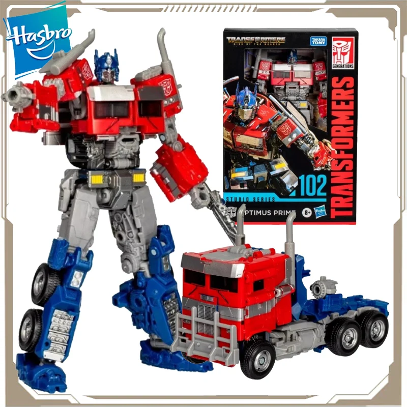 

Hasbro оригинальные трансформеры, аниме-фигурка серии SS, фильмы 7, Ss102, Optimus Prime, экшн-фигурка, игрушки для мальчиков и девочек, детский подарок