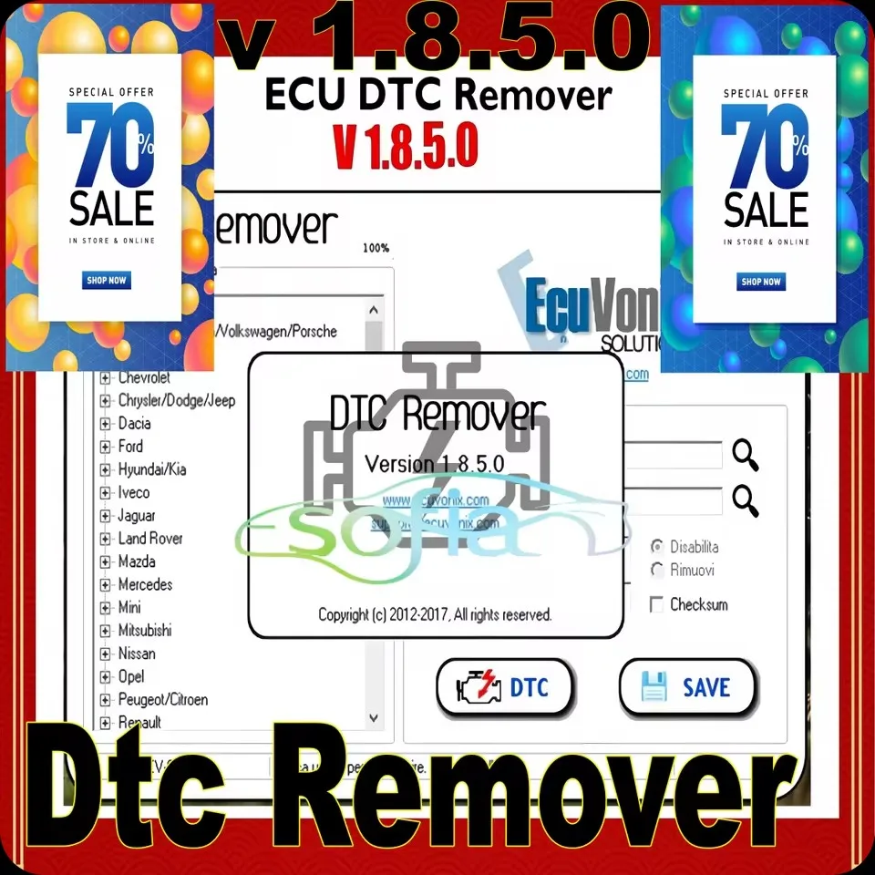 

Newest DTC Remover 1.8.5.0 For KESS KTAG FGTECH OBD2 Software MTX DTC Remover 1.8.5 Keygen Full Unlimited Software