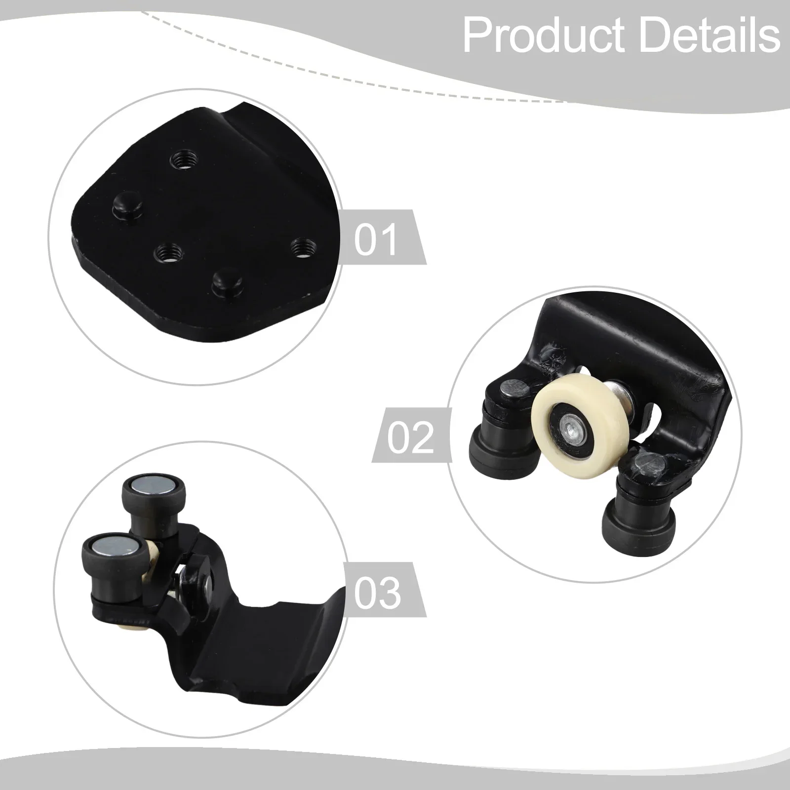 Check OE Before Purchasing For Expert Traveller Middle Door Roller Anti-Corrosion Roller Anti-corrosion Metal And ABS