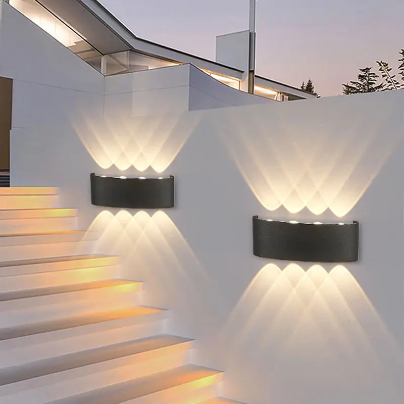 

Outdoor Indoor Hotel Linear Lighting Up and Down Light Modern Simple Waterproof