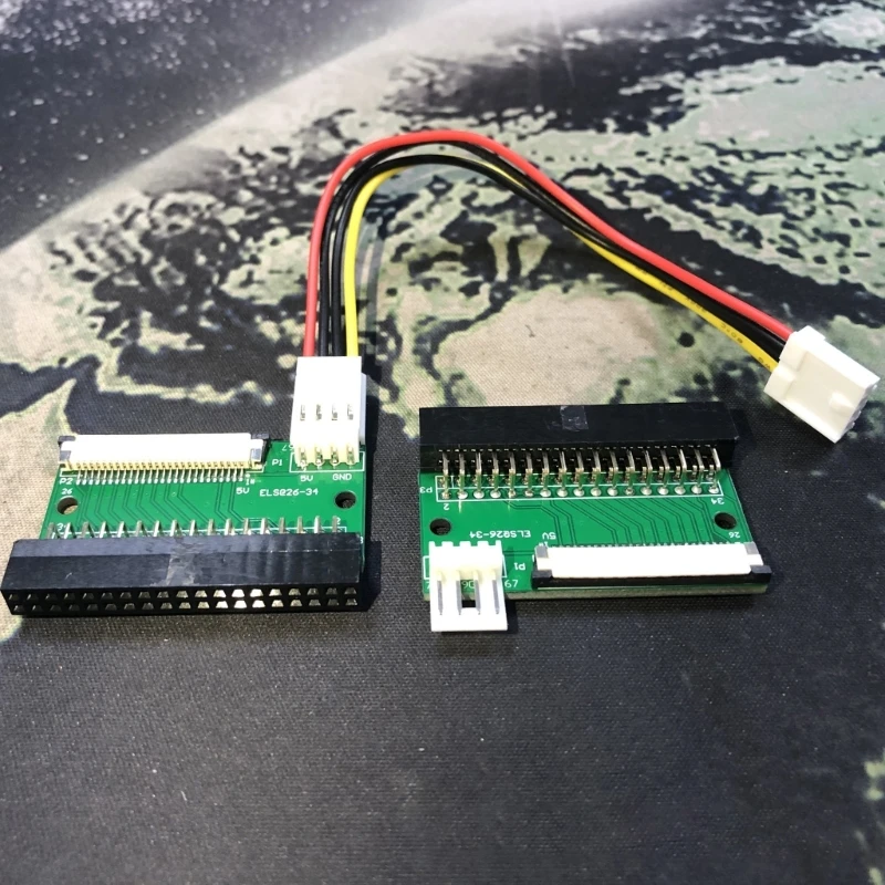 34-Pin Floppy Interface to 26-Pin FFC FPC PCB Converter Board Extension Adapter for Computer Accessories Disk Drive Connector