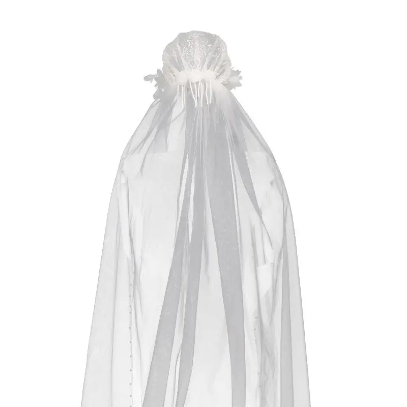 hong-kong-style-fairy-bride-flower-hemming-yarn-french-retro-pearl-lace-republic-of-china-style-veil