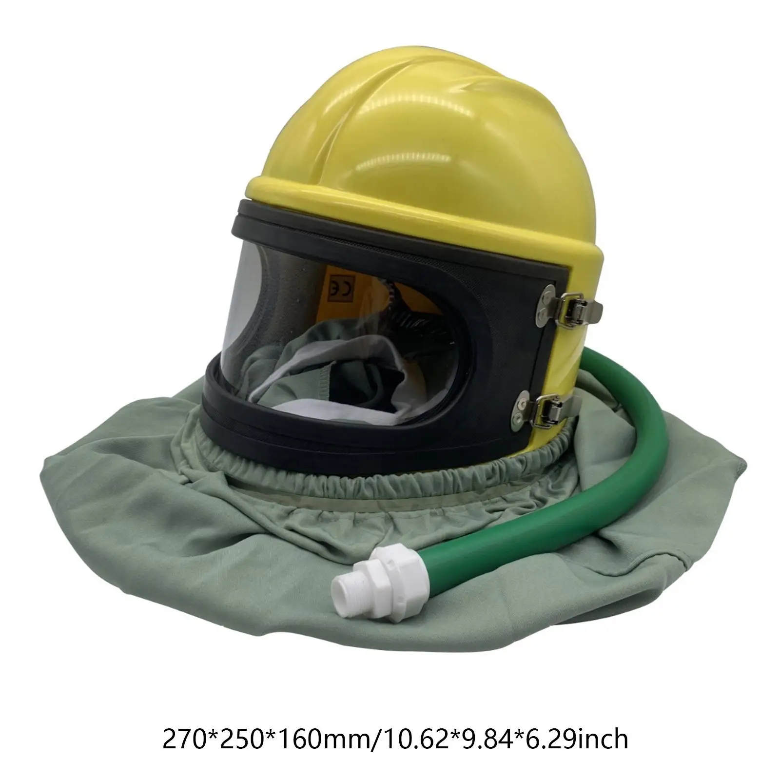 Helmet Sand Blasting Hood Cape for Welding Sanding Spraying