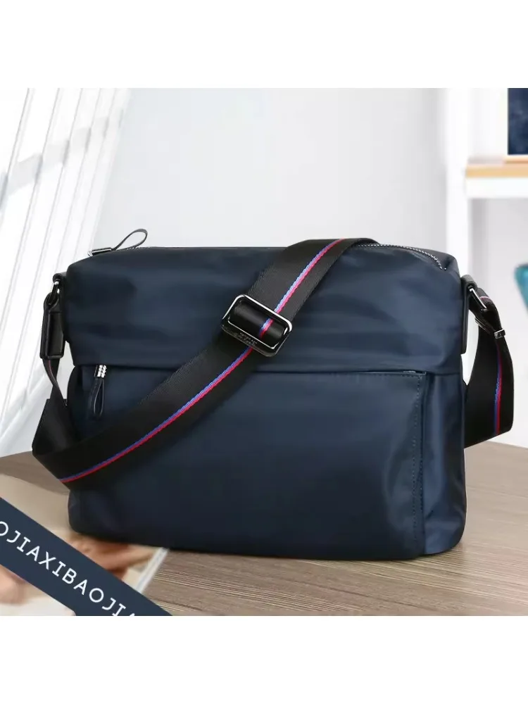 BJIAX nowa torba na ramię męska krzyżowa torba Crossbody torba męska wodoodporna płócienna torba z tkaniny Oxford przekątna mały plecak — zdjęcie 2