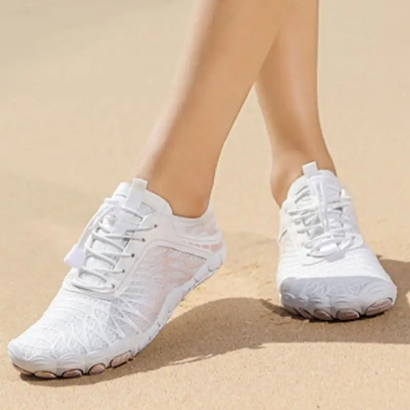 Minimalistyczne trampki boso damskie buty do chodzenia wodoodporne szybkoschnące antypoślizgowe buty z zerową podeszwą modne buty dla kobiet mężczyzn